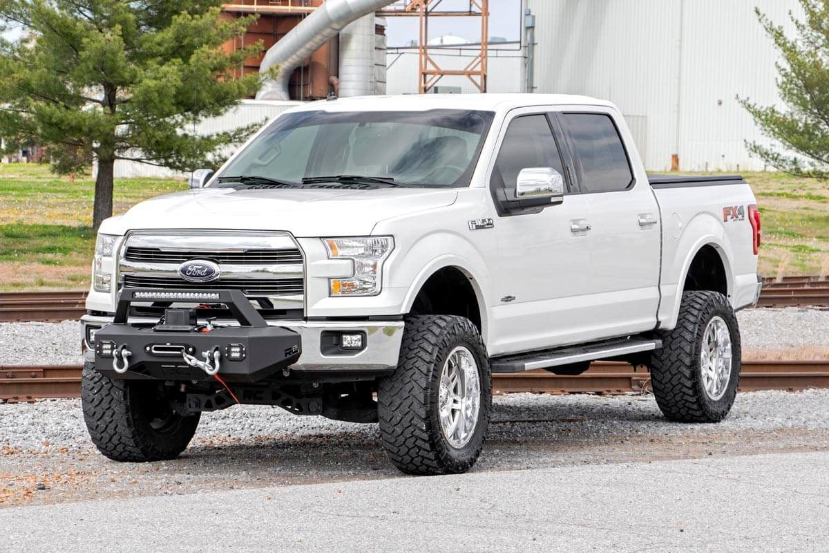 EXO Winch Mount Kit Ford F-150 2WD/4WD (2009-2025) Rough Country-4