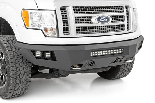 Rough Country Ford Heavy-Duty Front LED Bumper For 09-14 F-150 Rough Country