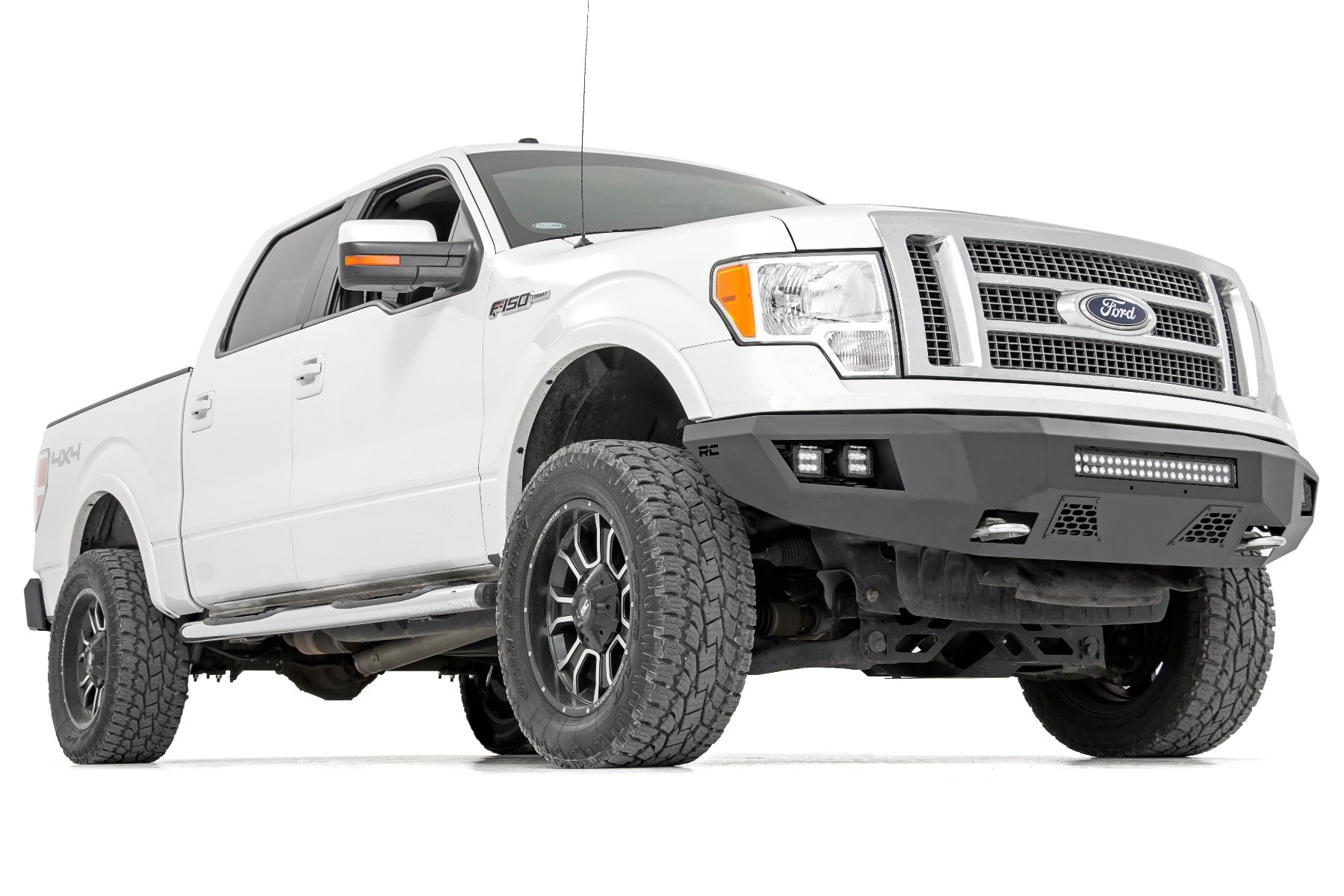 Rough Country Ford Heavy-Duty Front LED Bumper For 09-14 F-150 Rough Country