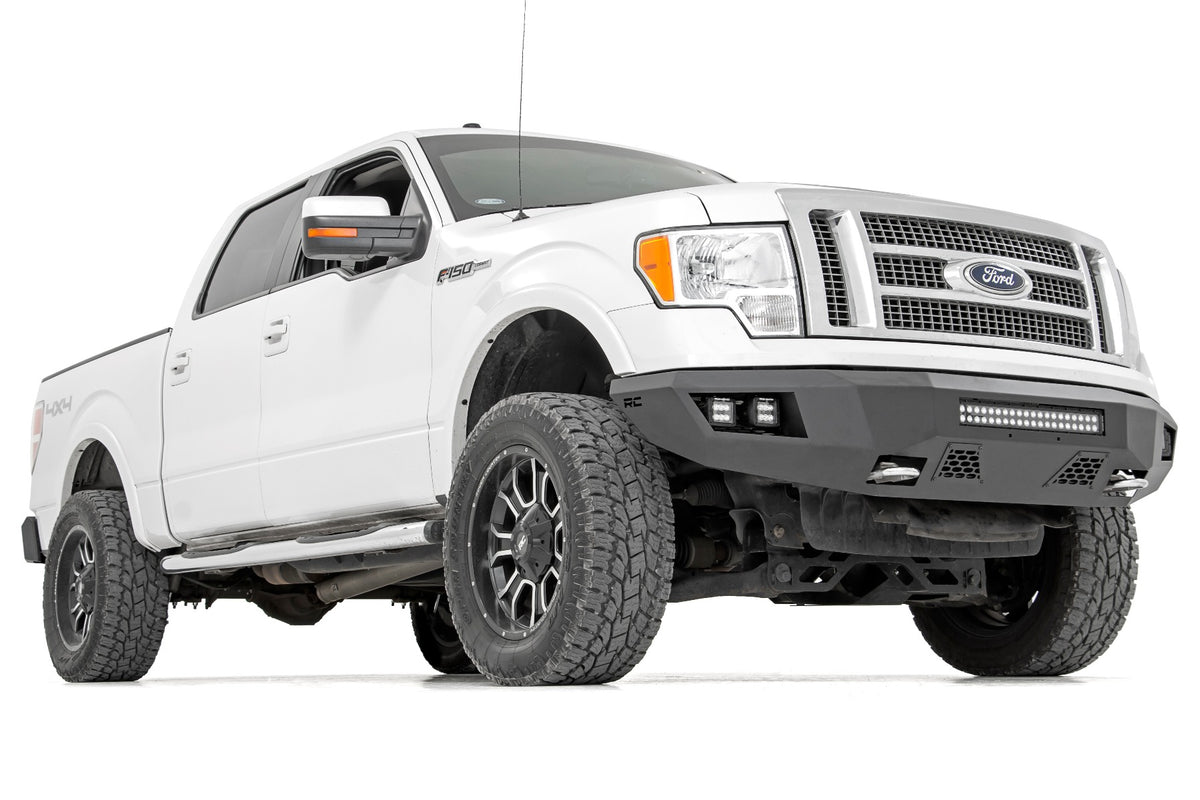Ford Heavy-Duty Front LED Bumper For 09-14 F-150 Rough Country-3
