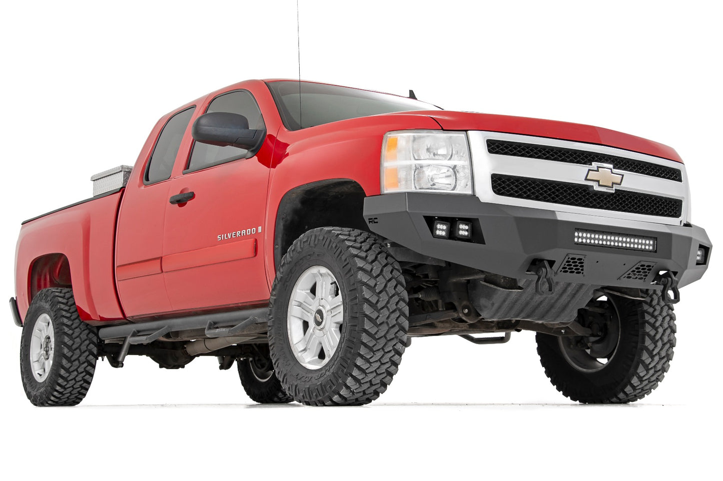 Rough Country Chevy Heavy-Duty Front LED Bumper For 07-13 1500 Rough Country