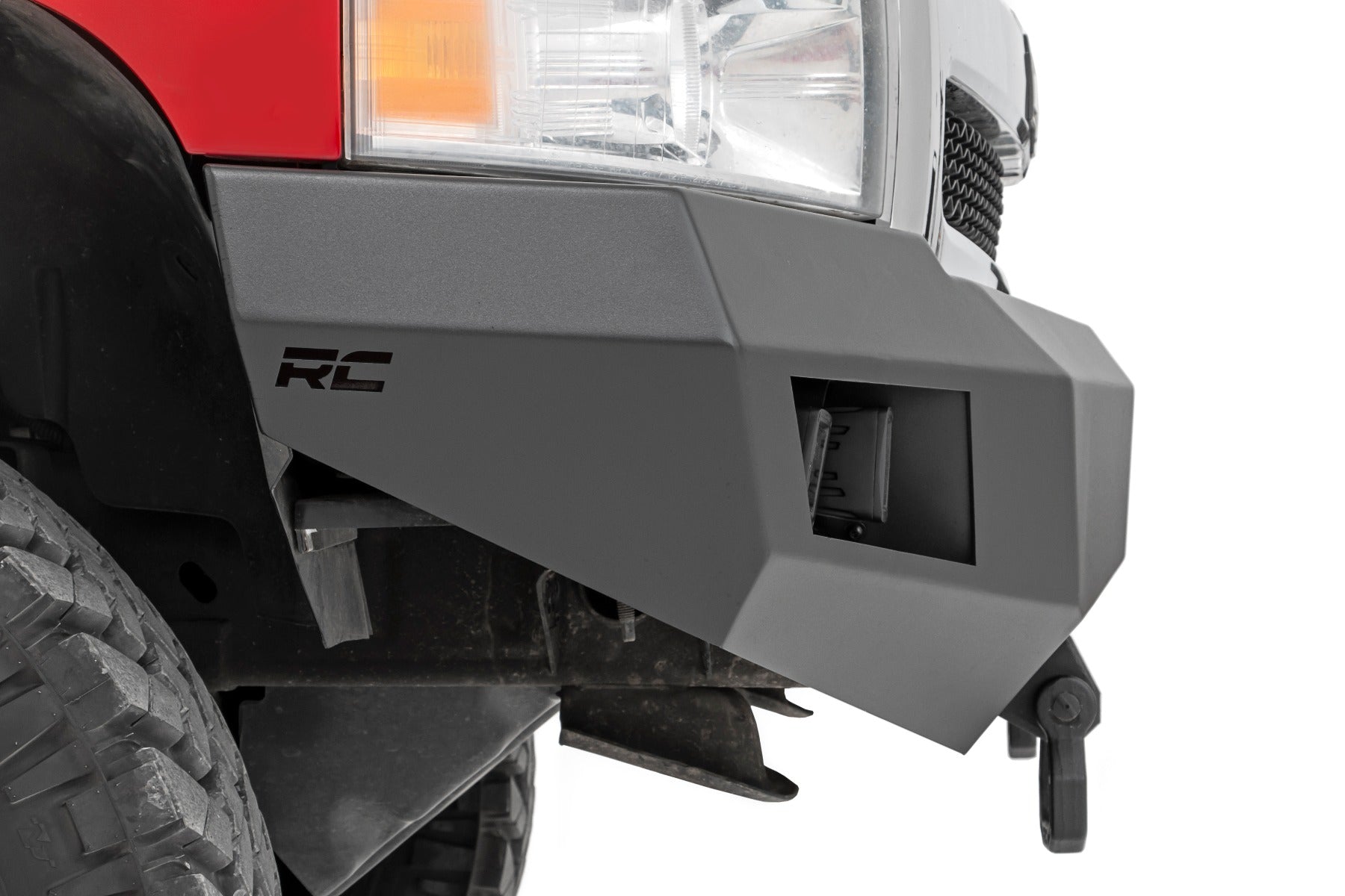 Rough Country Chevy Heavy-Duty Front LED Bumper For 07-13 1500 Rough Country