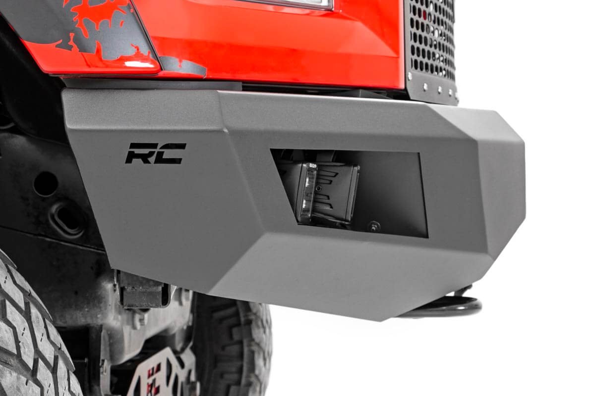 Rough Country Ford Heavy-Duty Front LED Bumper 15-17 F-150 Rough Country