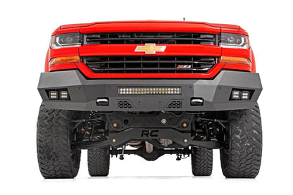 Chevy Heavy-Duty Front LED Bumper 16-18 Silverado 1500 Rough Country-1