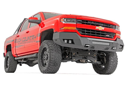 Chevy Heavy-Duty Front LED Bumper 16-18 Silverado 1500 Rough Country-2