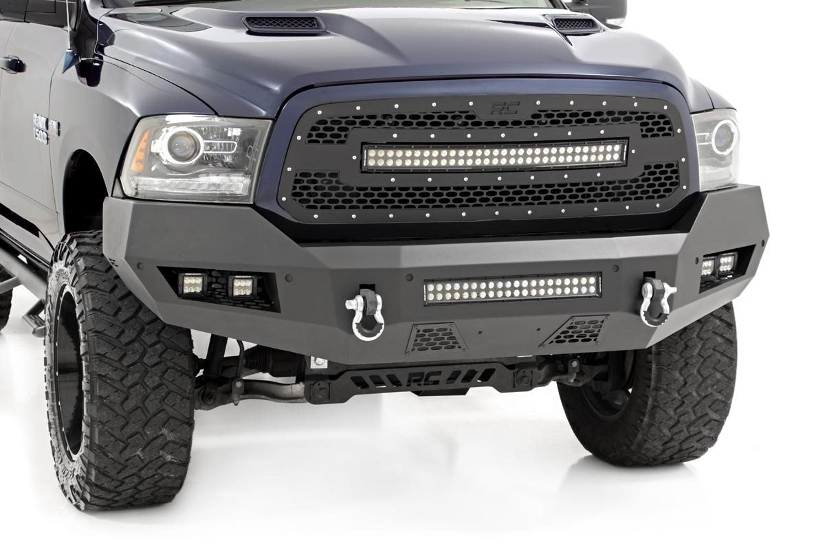 Rough Country RAM Heavy-Duty Front LED Bumper 13-Up 1500 Rough Country