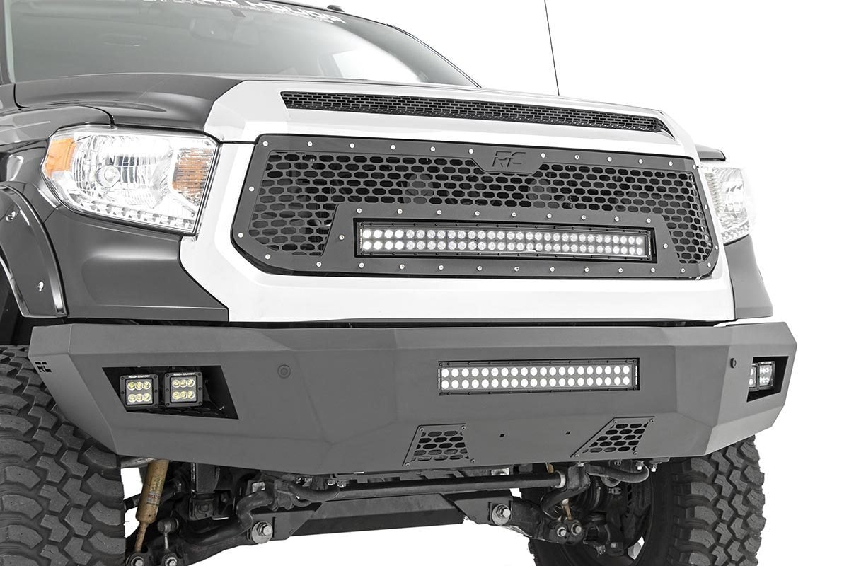 Rough Country Tundra Heavy-Duty Front LED Bumper 14-20 Tundra Rough Country