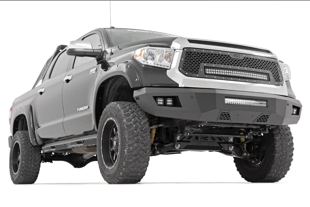 Rough Country Tundra Heavy-Duty Front LED Bumper 14-20 Tundra Rough Country