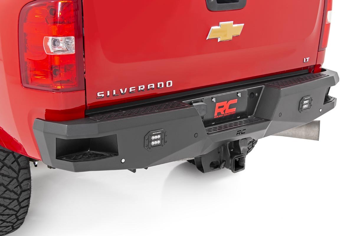 Rough Country Heavy-Duty Rear LED Bumper 11-19 2500/3500 Rough Country