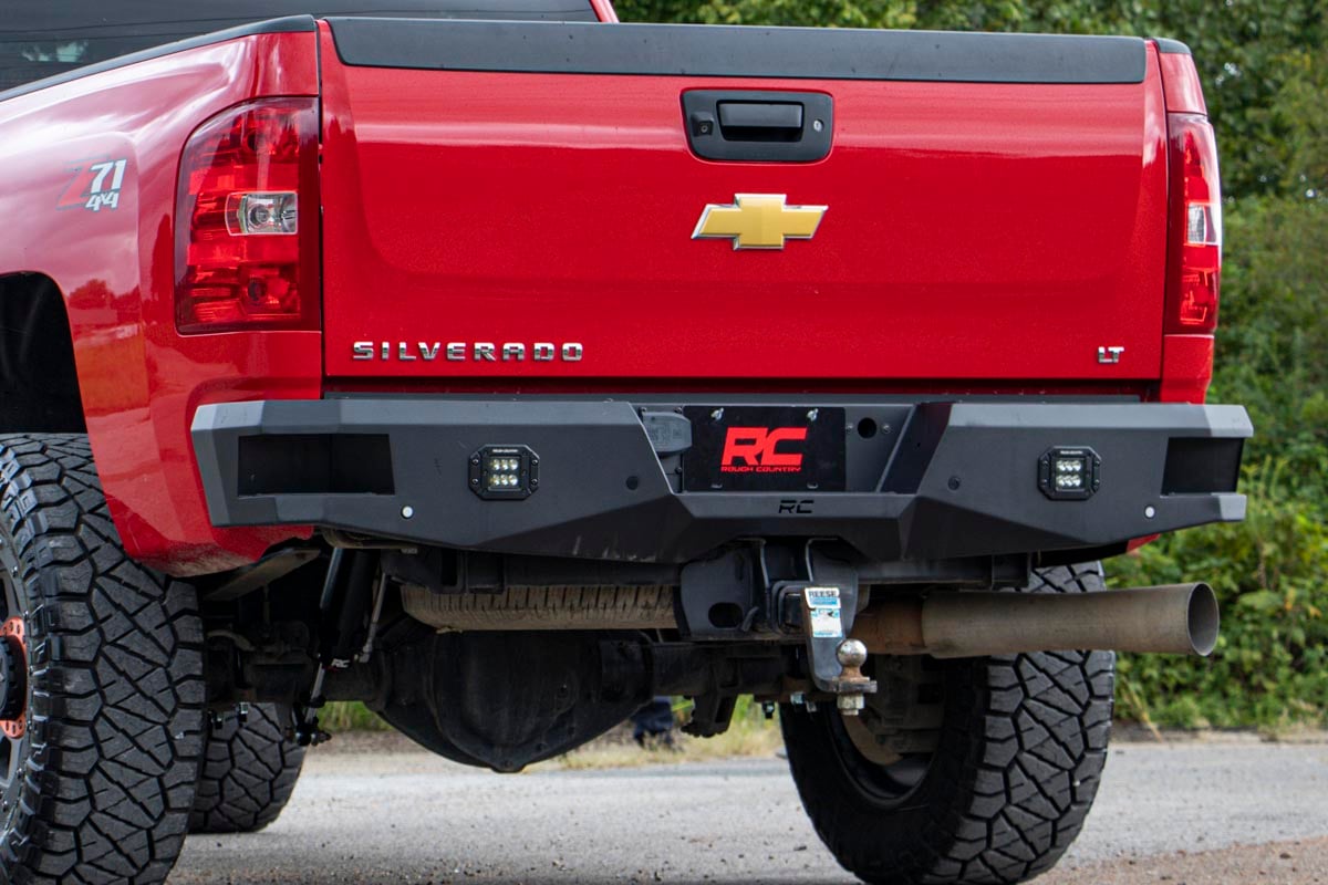 Rear Bumper Silverado/Sierra 2500HD/3500HD 2WD/4WD (2011-2019) Rough Country-2