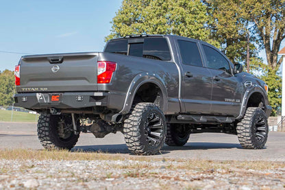 Nissan Heavy-Duty Rear LED Bumper 16-20 Titan XD Rough Country-3