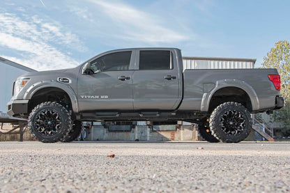 Nissan Heavy-Duty Rear LED Bumper 16-20 Titan XD Rough Country-4