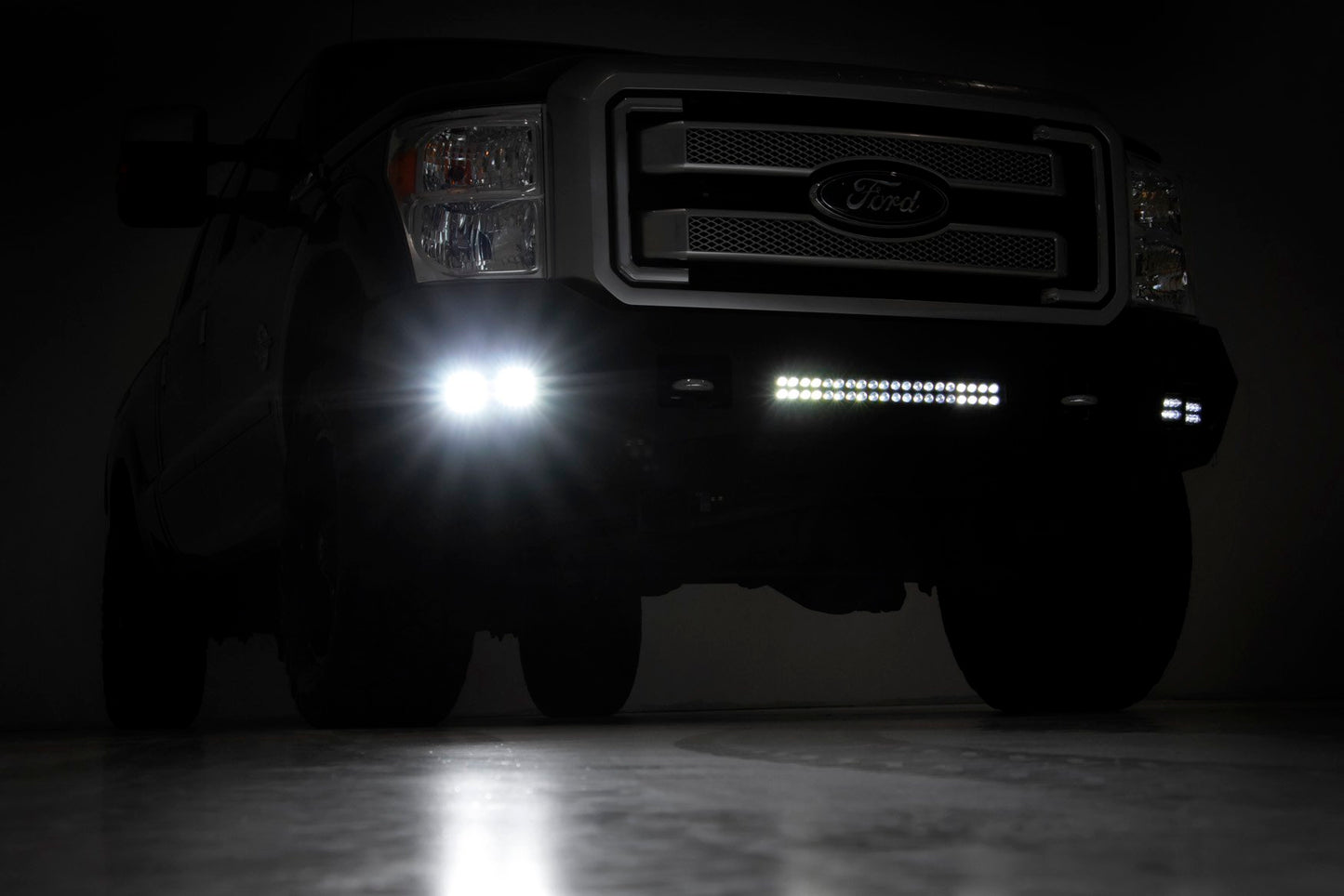 Rough Country Ford Heavy-Duty Front LED Bumper 11-16 F-250/F-350 Rough Country