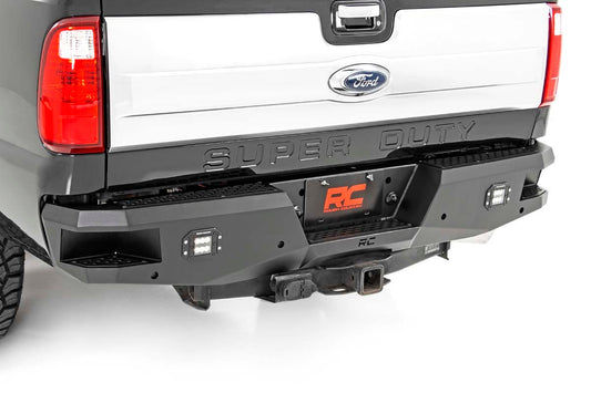 Rough Country Ford F-250/F-350 Heavy-Duty Rear LED Bumper For 99-16 F-250/F-350 4WD Rough Country