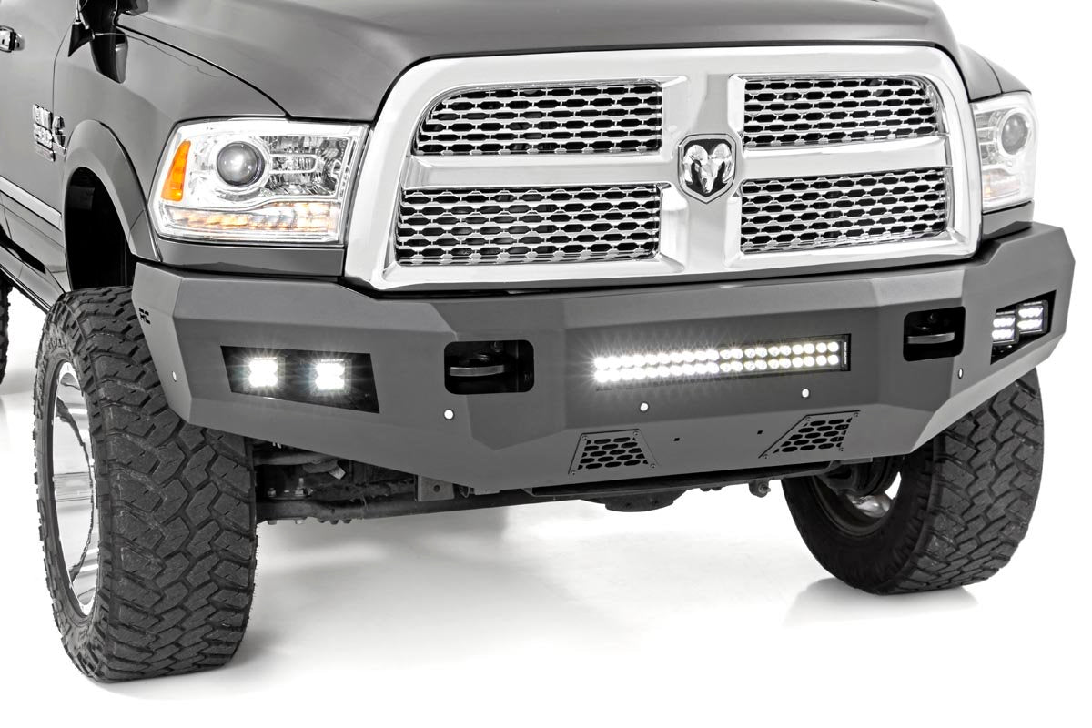 Rough Country RAM Heavy-Duty Front LED Bumper 10-18 2500/3500 Rough Country