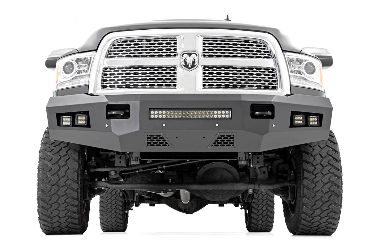Rough Country RAM Heavy-Duty Front LED Bumper 10-18 2500/3500 Rough Country