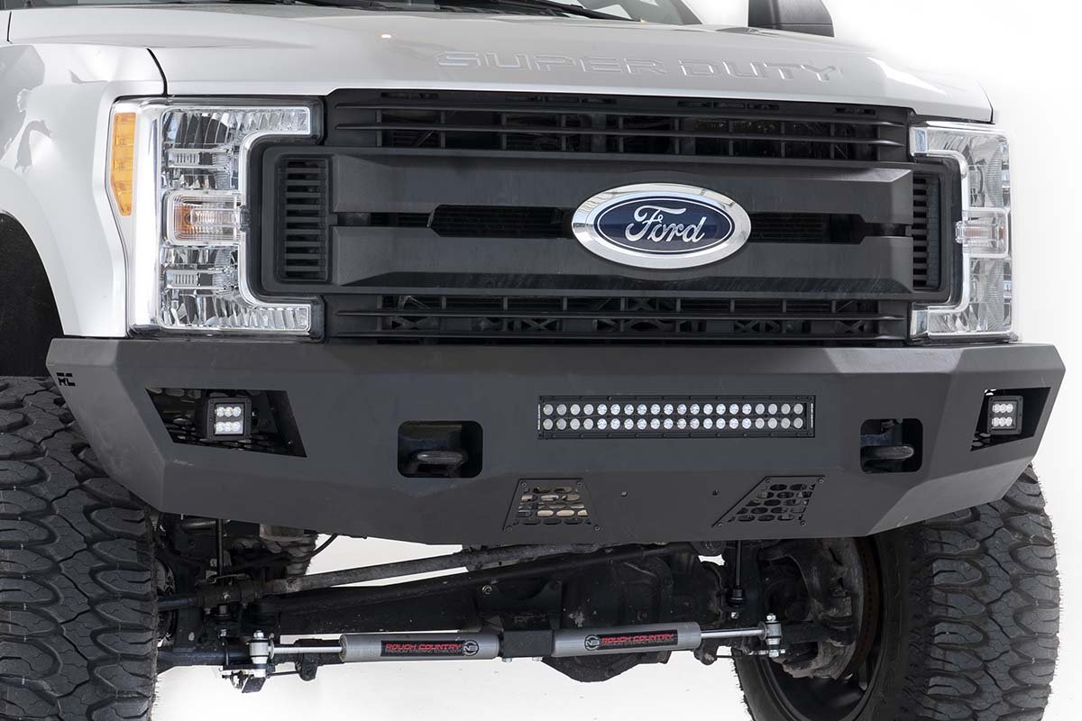 Rough Country Ford Heavy-Duty Front LED Bumper 17-20 F-250/F-350 Rough Country