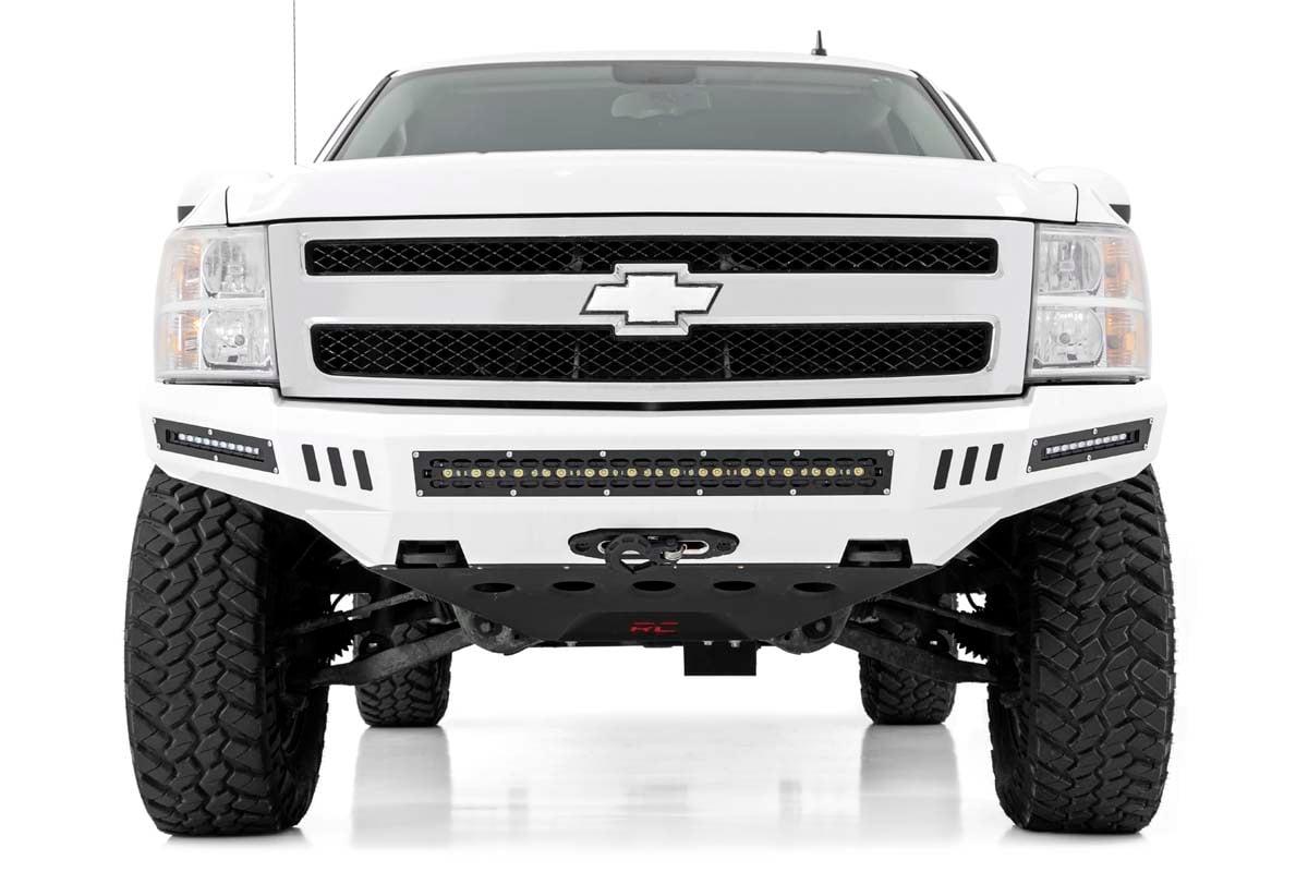 Skid Plate Prerunner Bumper Silverado/Sierra 1500 (07-13) Rough Country-2