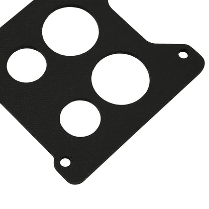 Base Gasket 1 3/8 Inch Primary 2 Inch Secondary 1/4 Inch Thick for Model 4165 and Model 4175 Holley-1