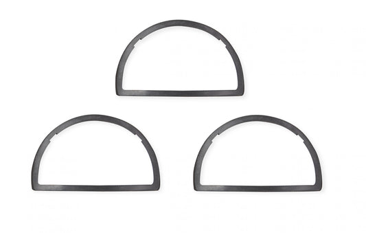 Gaskets, AIR Cleaner to CARB, Set of 3 Gaskets, Air Cleaner to Carburetor Horn Set of 3 Holley