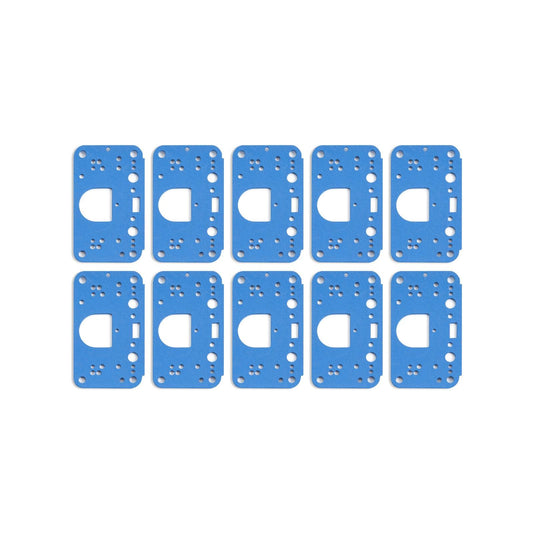 Dominator 3 Circuit Metering Block Gasket 10-PK Metering Block Gaskets 3 Circuit 10-PK Holley