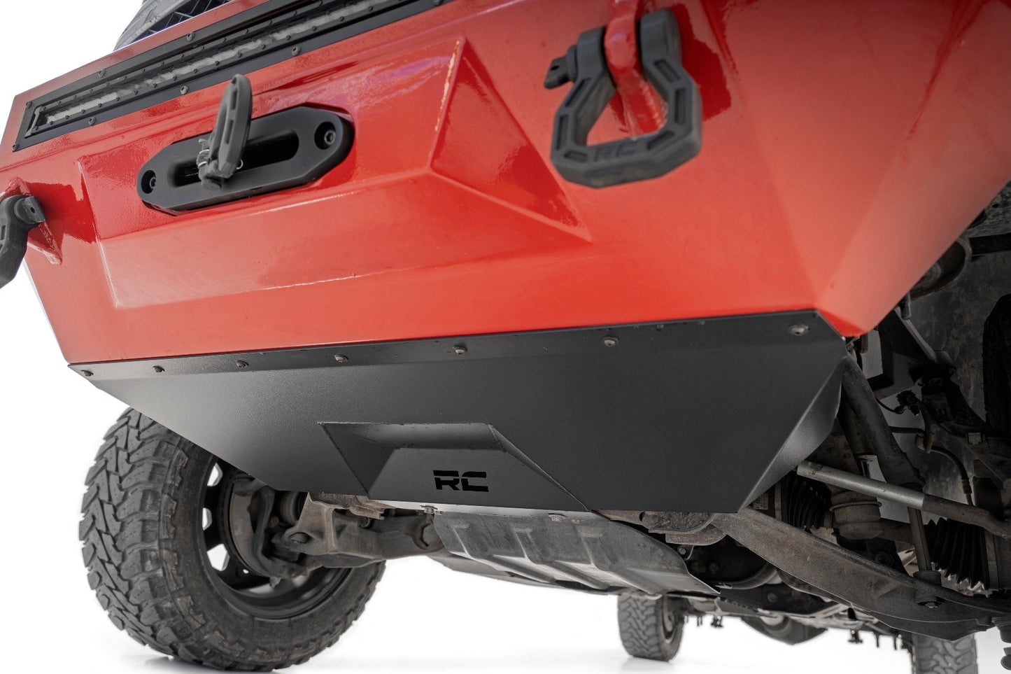 Rough Country Skid Plate Prerunner Bumper 07-14 Chevy Silverado 2500 HD Rough Country