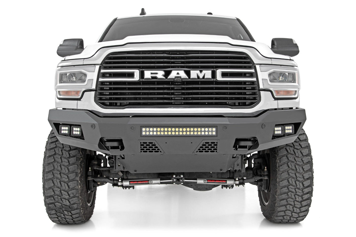 Rough Country Front High Clearance LED Bumper 19-22 Ram 2500 Rough Country