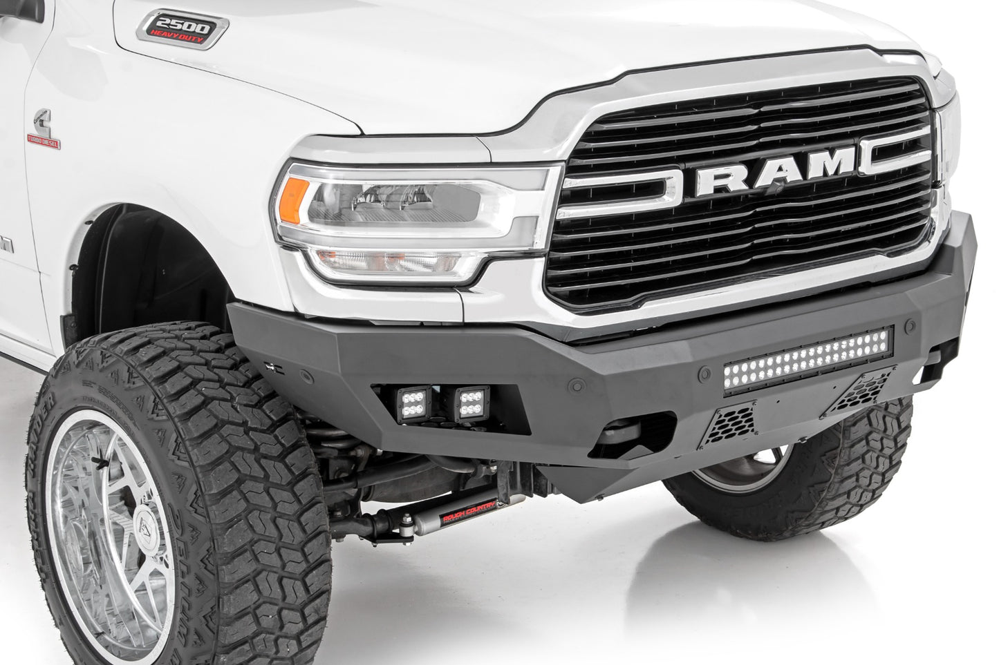 Rough Country Front High Clearance LED Bumper 19-22 Ram 2500 Rough Country