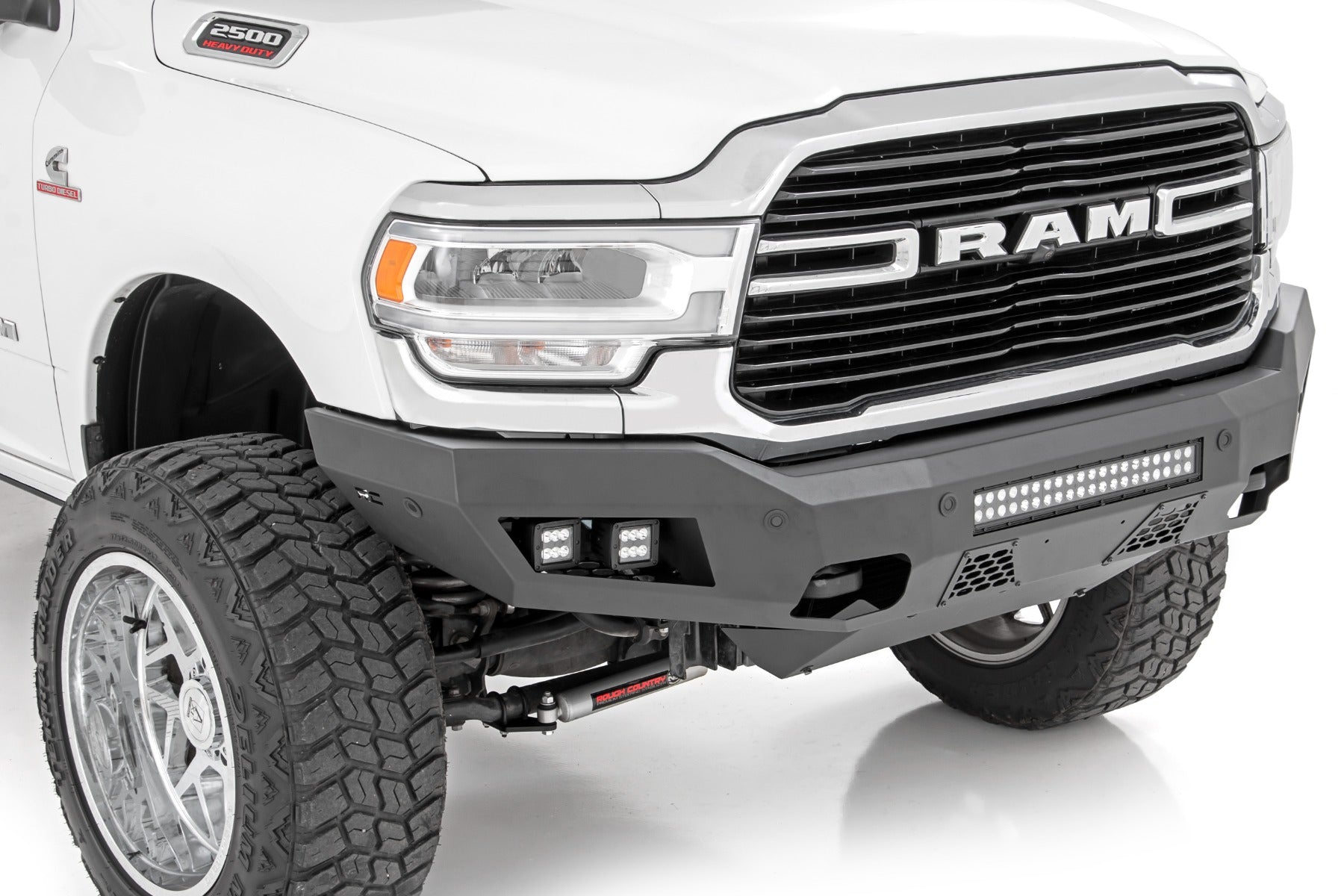Rough Country Front High Clearance LED Bumper 19-22 Ram 2500 Rough Country