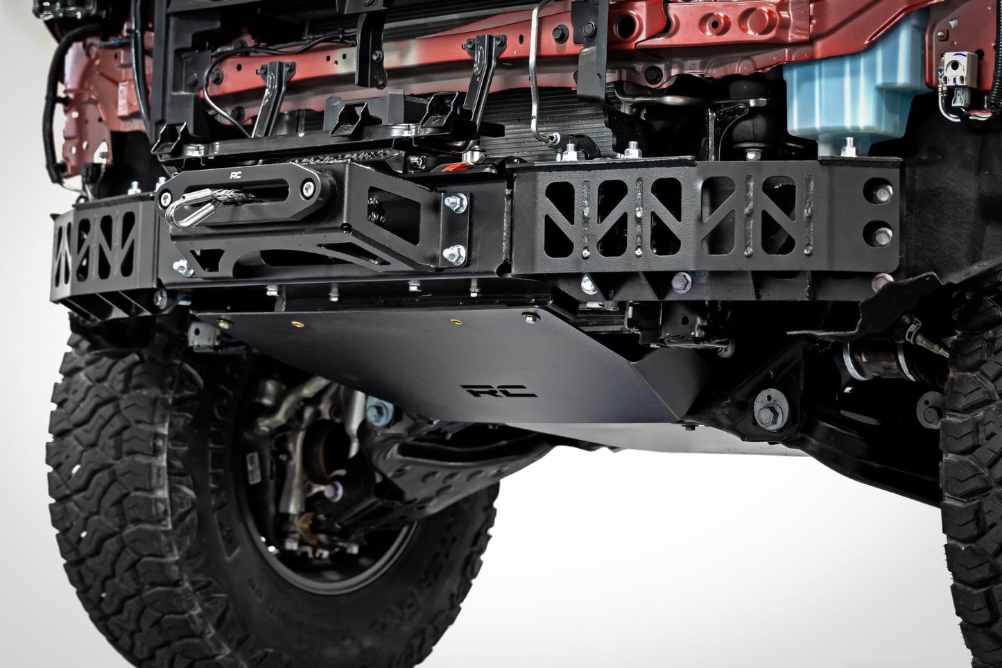 Hidden Winch Mount PRO9500S Toyota Tacoma 4WD (2024-2026) Rough Country-5