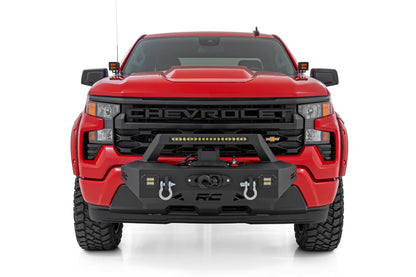 EXO Winch Mount Kit Chevy Silverado 1500 2WD/4WD (2022-2026) Rough Country-2