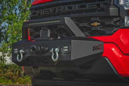 EXO Winch Mount Kit Chevy Silverado 1500 2WD/4WD (2022-2026) Rough Country-4
