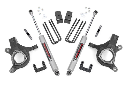 5 Inch Lift Kit Spacer 6-Lug Silverado/Sierra 1500 2WD (2007-2013) Rough Country