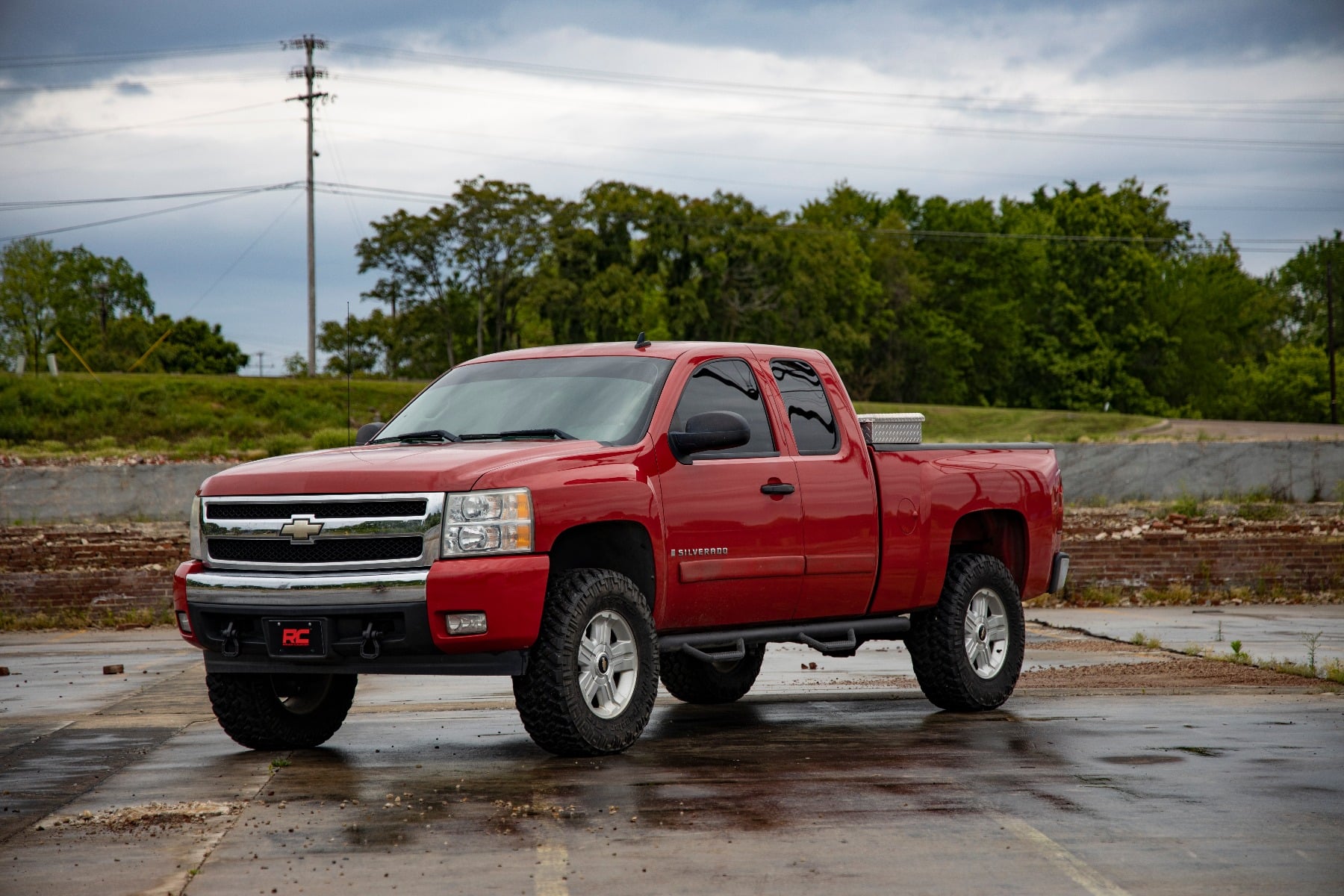 5 Inch Lift Kit M1 Silverado/Sierra 1500 2WD (2007-2013) Rough Country-4