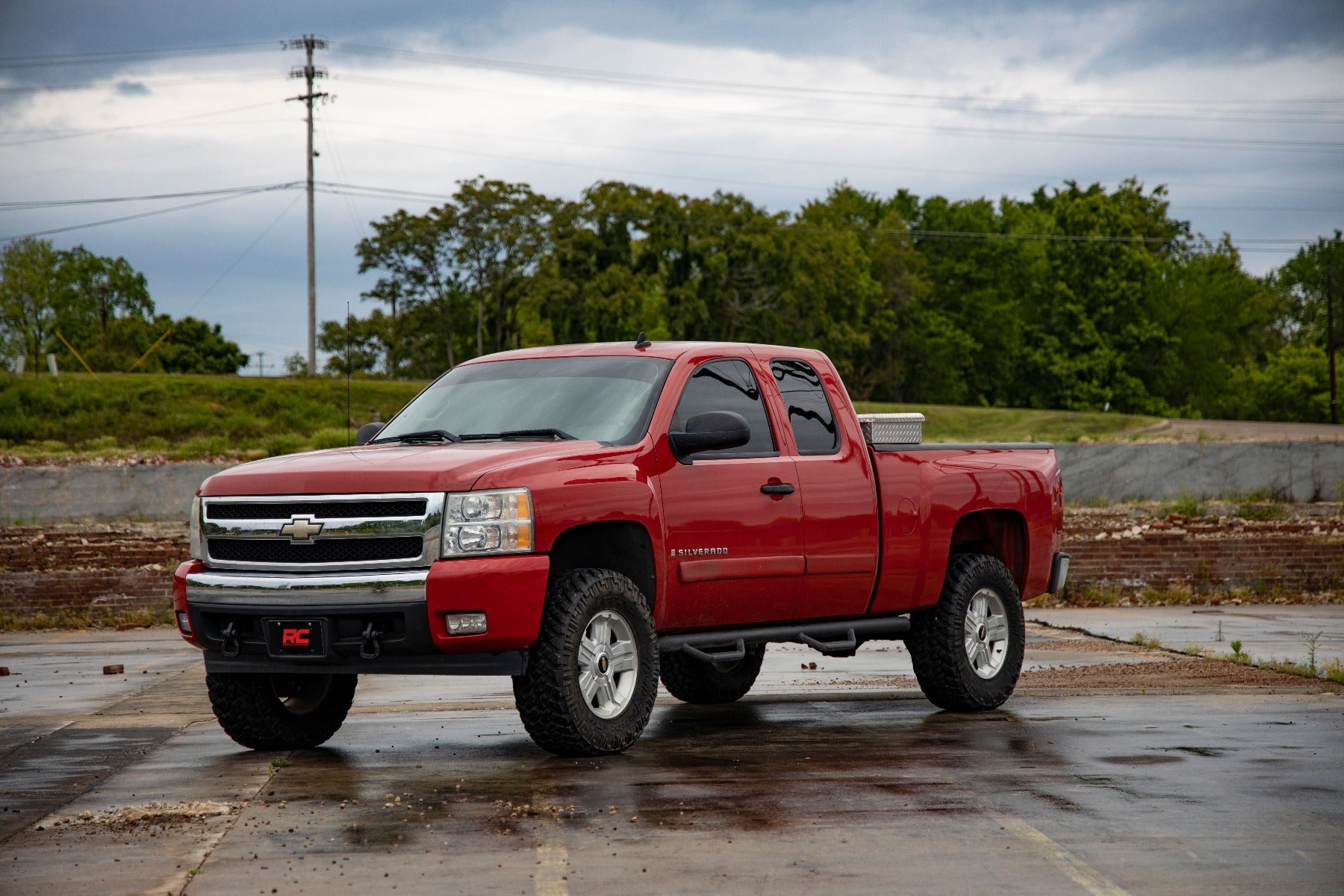 5 Inch Lift Kit V2 07-13 Chevy Silverado and GMC Sierra 1500 2WD Rough Country-4
