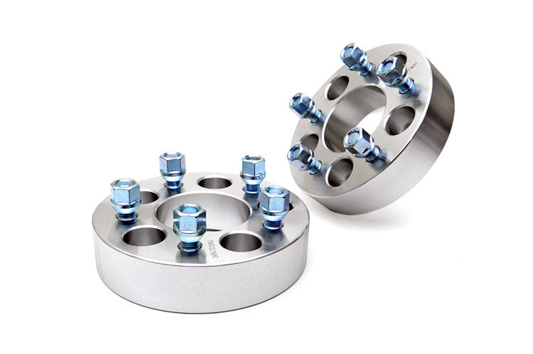 Rough Country 1.5 Inch Wheel Spacers 5 x 4.5 Bolt Pattern Pair 84-01 Cherokee XJ 86-92 Comanche MJ 87-95 Wrangler YJ 93-98 Grand Cherokee ZJ 97-06 Wrangler TJ Rough Country