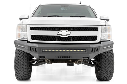 Front High Clearance Bumper Chevy Silverado 1500 2WD/4WD (2007-2013) Rough Country-1