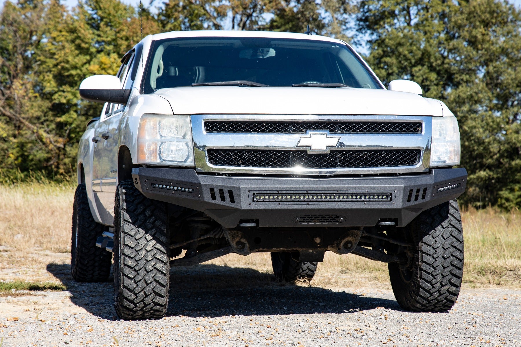 Front High Clearance Bumper Chevy Silverado 1500 2WD/4WD (2007-2013) Rough Country-5
