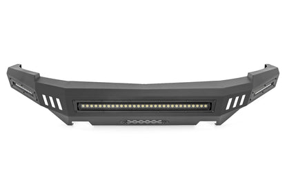 Front High Clearance Bumper Black LEDs Chevy Silverado 1500 2WD/4WD (07-13) Rough Country