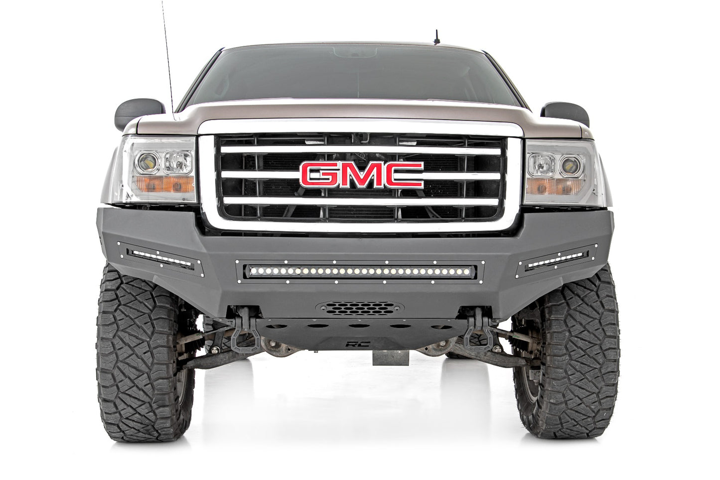 Front Bumper Fabricated Prerunner GMC Sierra 1500 2WD/4WD (2007-2013) Rough Country-1