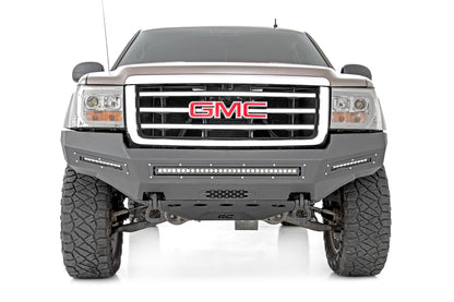 Front Bumper Fabricated Prerunner GMC Sierra 1500 2WD/4WD (2007-2013) Rough Country-1