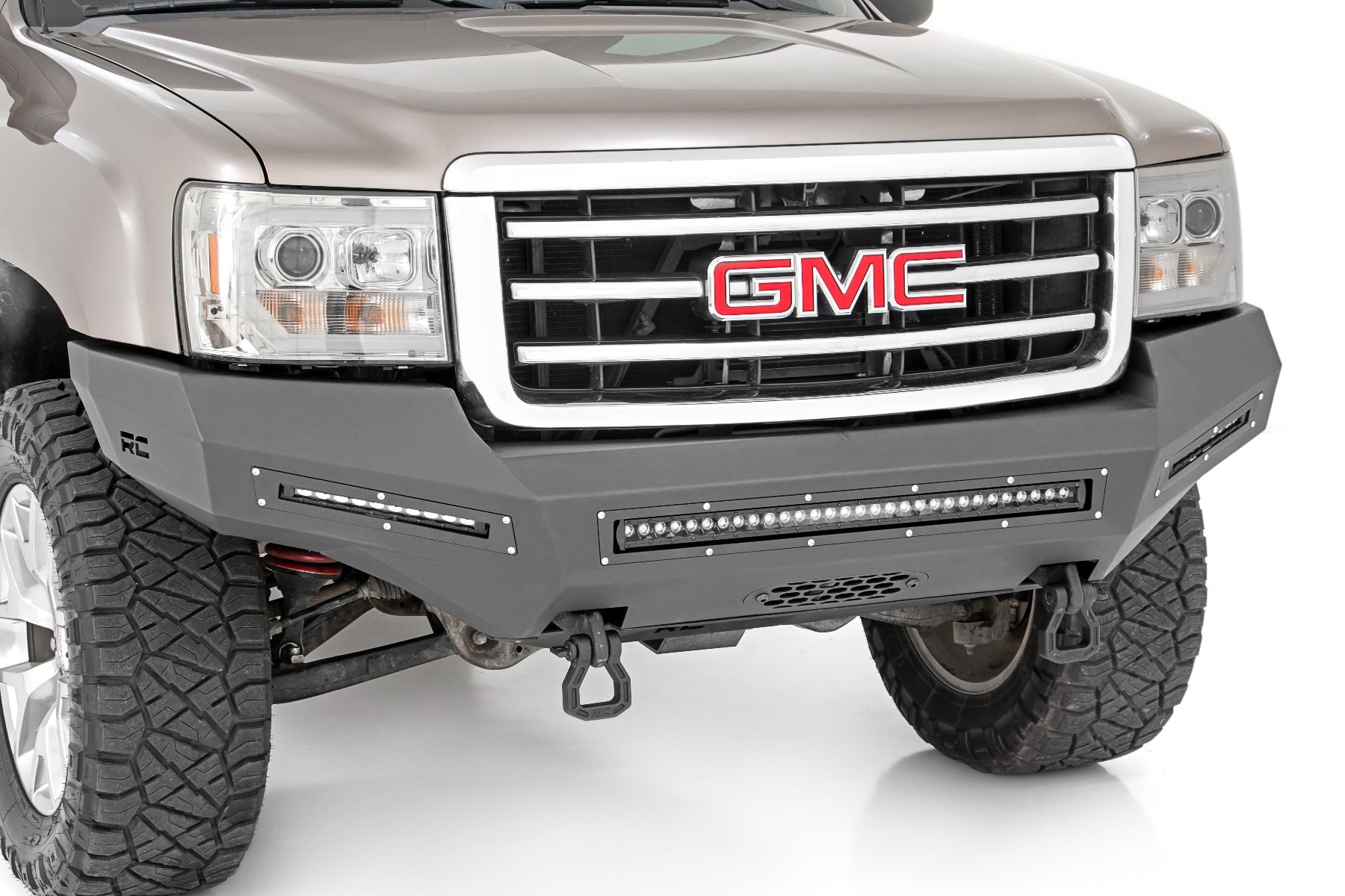 Rough Country 07-13 GMC Sierra 1500 Front High Clearance Bumper Kit w/LEDs Rough Country