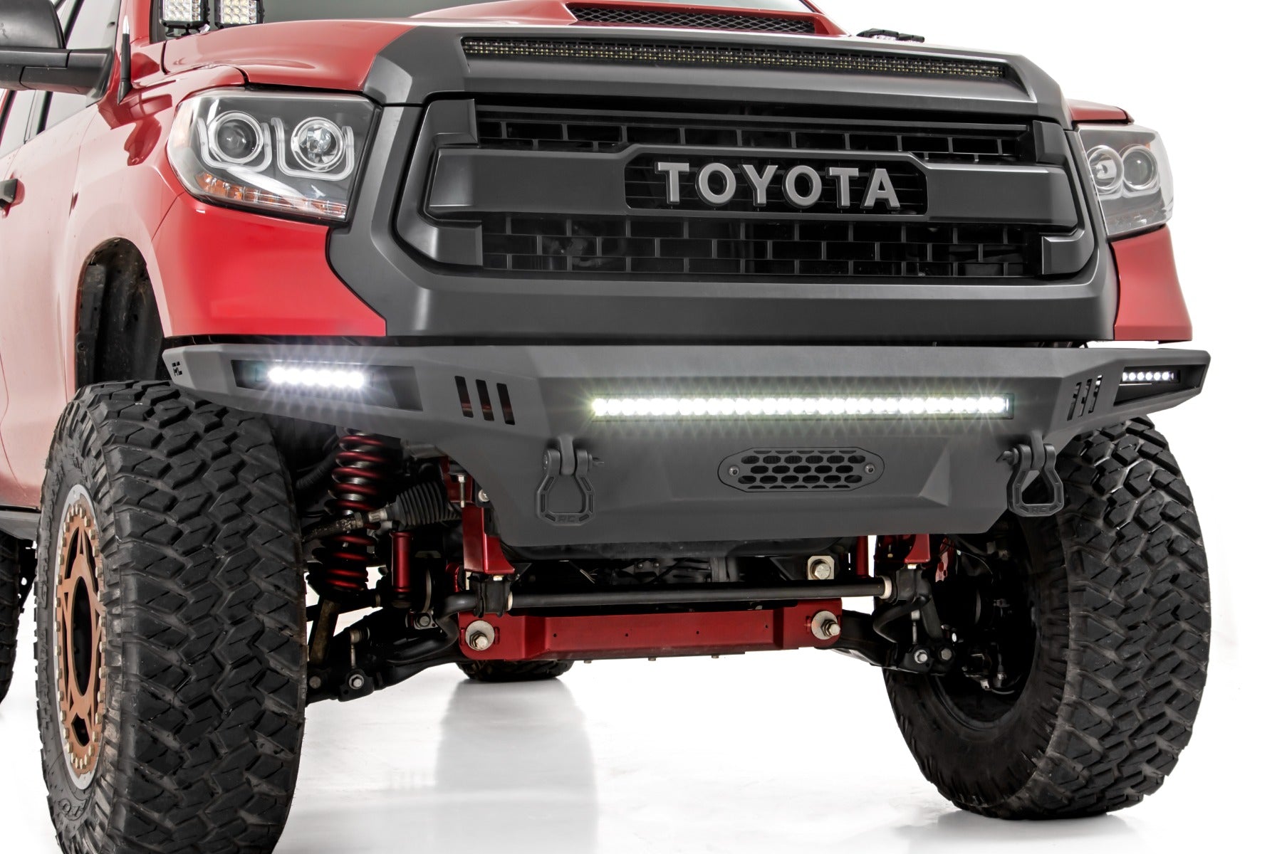Front Prerunner Bumper LED Toyota Tundra 2WD/4WD (2014-2021) Rough Country-3