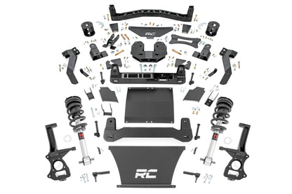 6 Inch Lift Kit M1 Struts Chevy/GMC SUV 1500 4WD (2021-2026) Rough Country