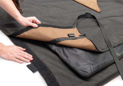 Frameless Trail Top Only for 1997-2006 Jeep Wrangler TJ, Spice Denim Rampage-7