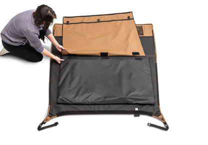 Frameless Trail Top Only for 1997-2006 Jeep Wrangler TJ, Spice Denim Rampage-9