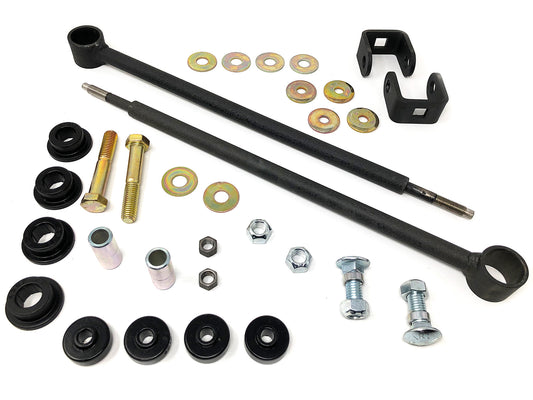 Tuff Country Front Sway Bar End Link Kit 11-19 Chevrolet Silverado/GMC Sierra 2500HD/3500HD 4x4 Fits with 6 Inch Lift Kit Tuff Country