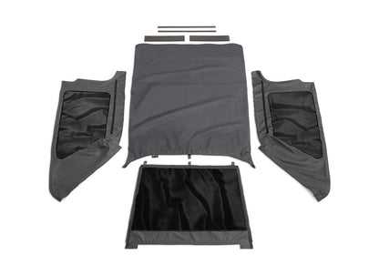 Frameless Trail Top Only for 2004-2006 Jeep Wrangler LJ (TJ Unlimited), Black Diamond Rampage