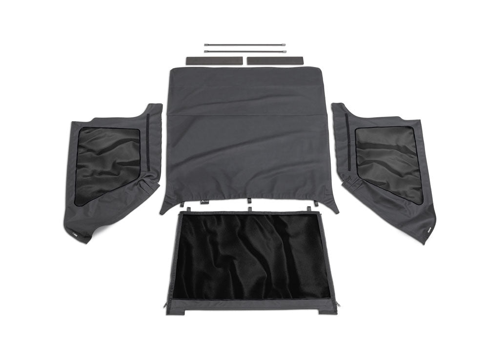 Frameless Trail Top Only for 1997-2006 Jeep Wrangler (Excludes LJ Unlimited), Black Diamond Rampage-5