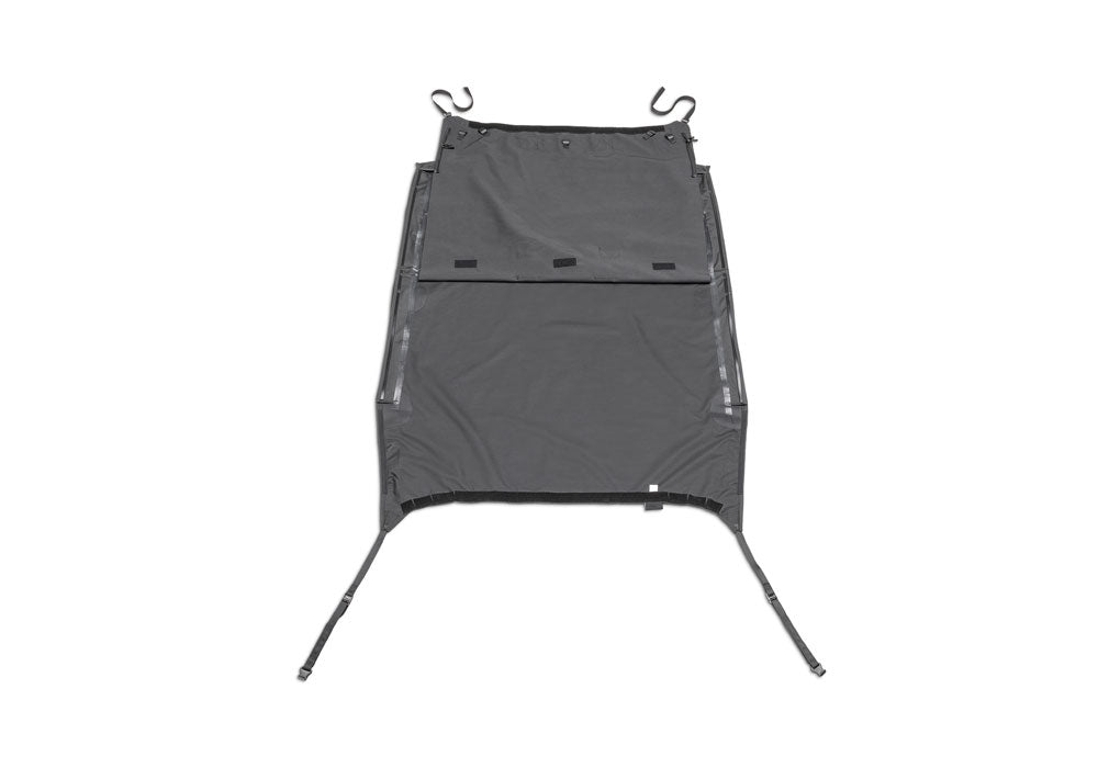 Frameless Trail Top Only for 2007-2018 Jeep Wrangler JK Unlimited 4-Door, Black Diamond Rampage-4